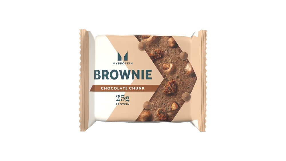 MyProtein Protein Brownie 75 g kúsky mliečnej čokolády