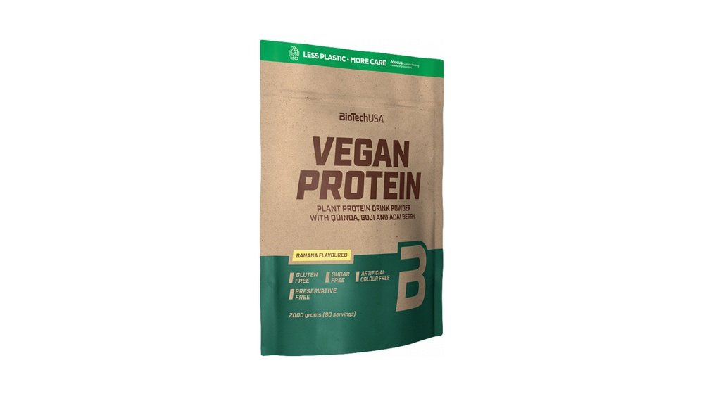 BioTech USA Vegan Protein 2000 g lesné ovocie