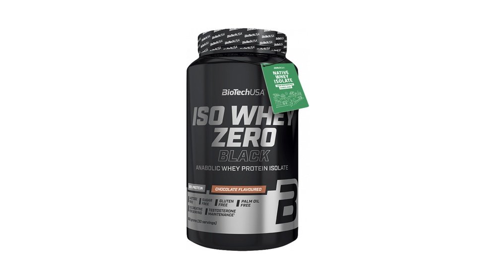BioTech USA Iso Whey Zero Black 908 g jahoda