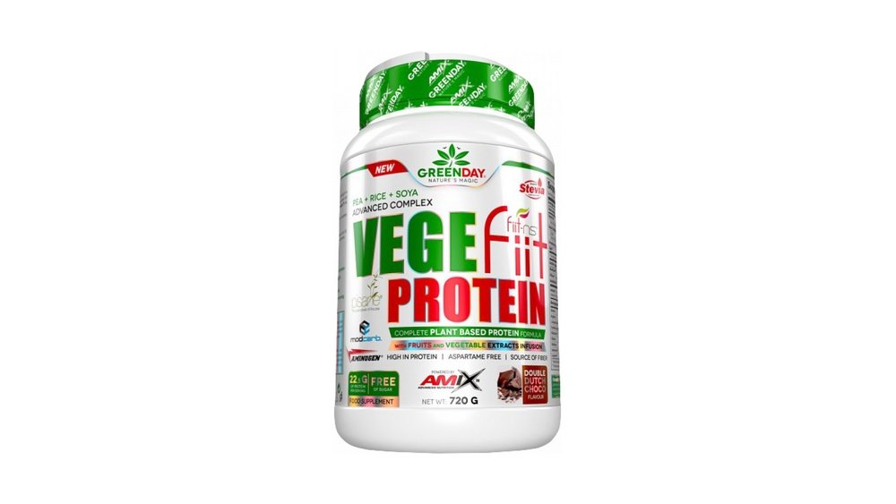 Amix Vegefiit Protein 720 g dvojitá čokoláda