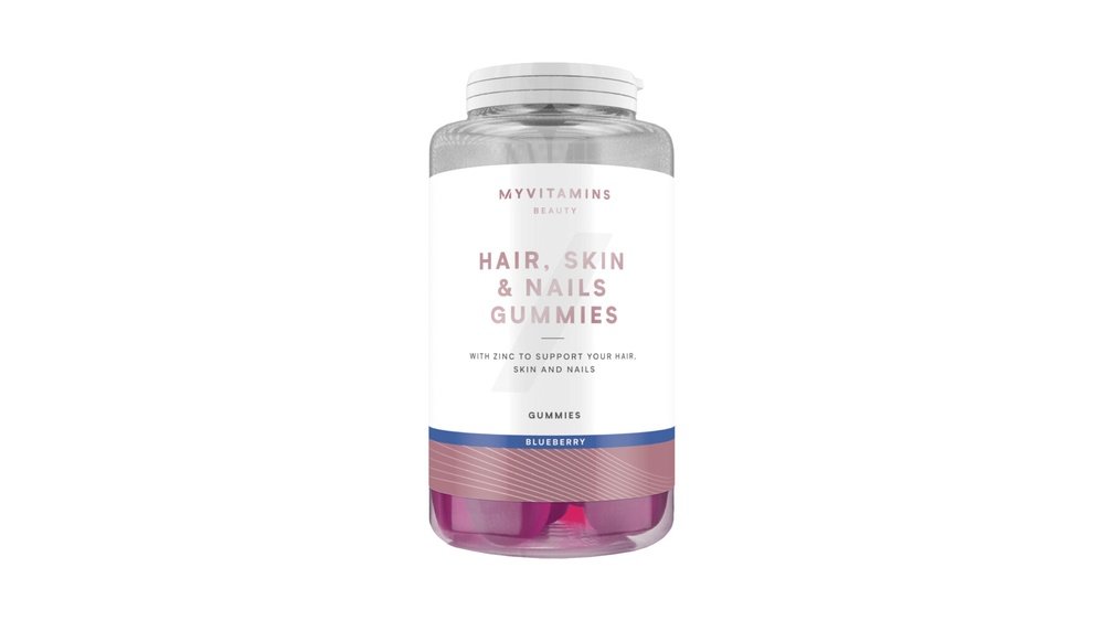 MyProtein MyVitamins Hair, Skin & Nails Gummies 60 cukríkov čučoriedka
