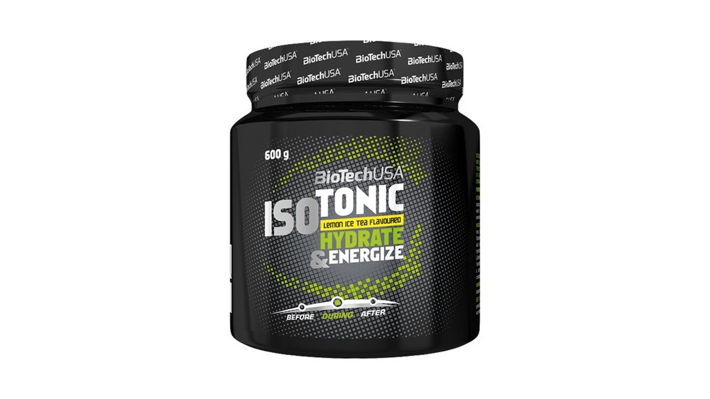 BioTech USA Isotonic 600 g citrónový ľadový čaj