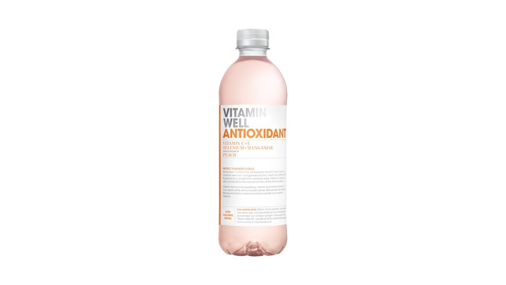 Vitamin Well Antioxidant 500 ml broskyňa
