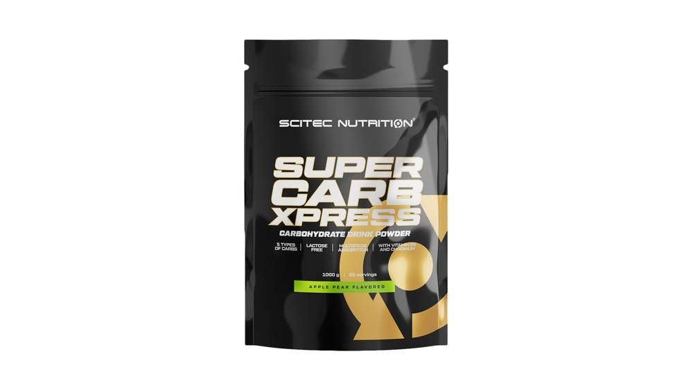Scitec Nutrition SuperCarb Xpress 1000 g malinový čaj