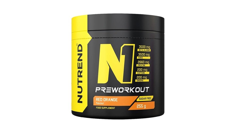 Nutrend N1 Pre-Workout 255 g červený pomaranč