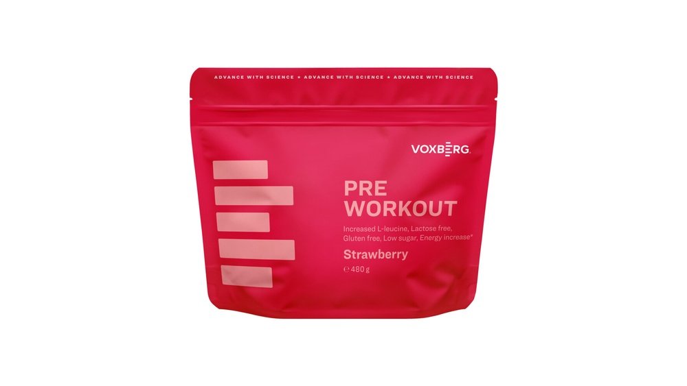 Voxberg Preworkout 480 g citrón
