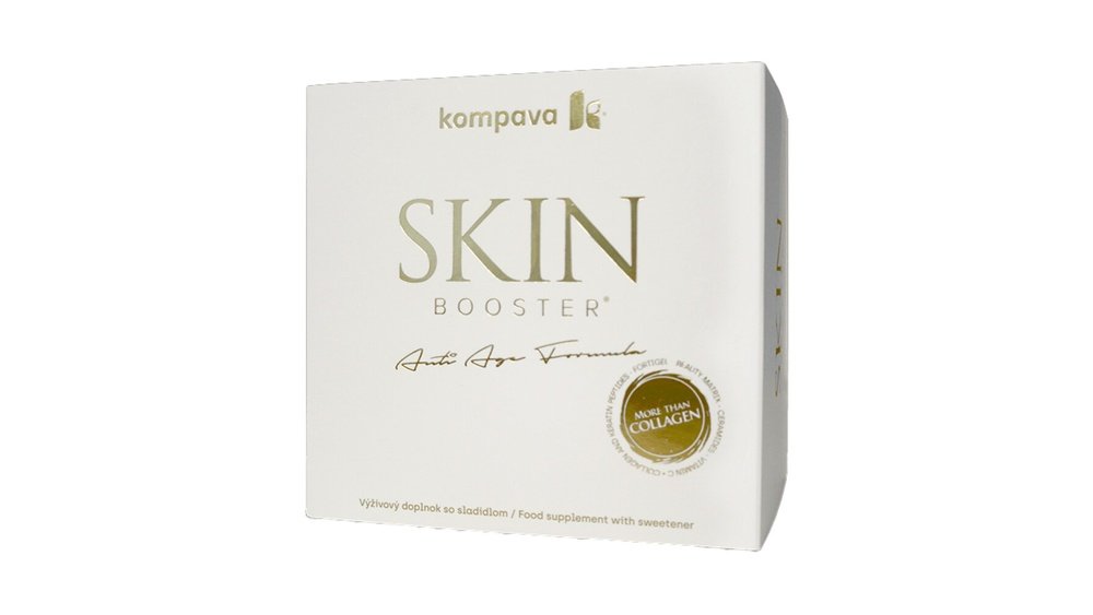 Kompava SkinBooster 20 x 10 g tropické ovocie-limetka