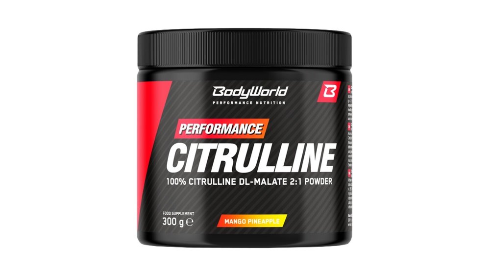 BodyWorld Citrulline 300 g broskyňový ľadový čaj