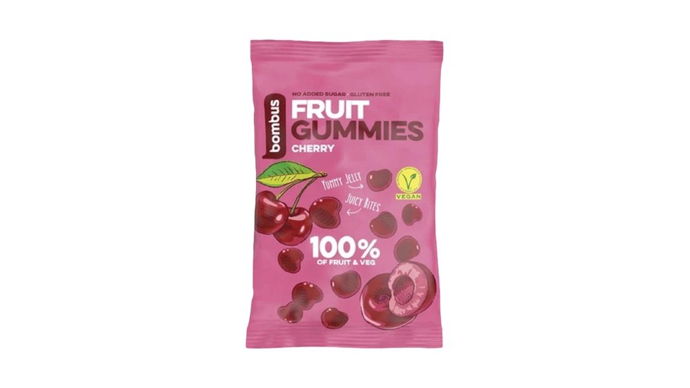 Bombus Fruit Gummies 35 g čerešňa