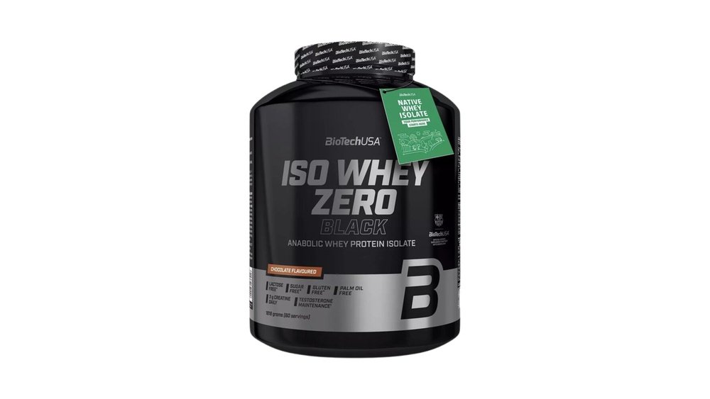 BioTech USA Iso Whey Zero Black 1816 g jahoda