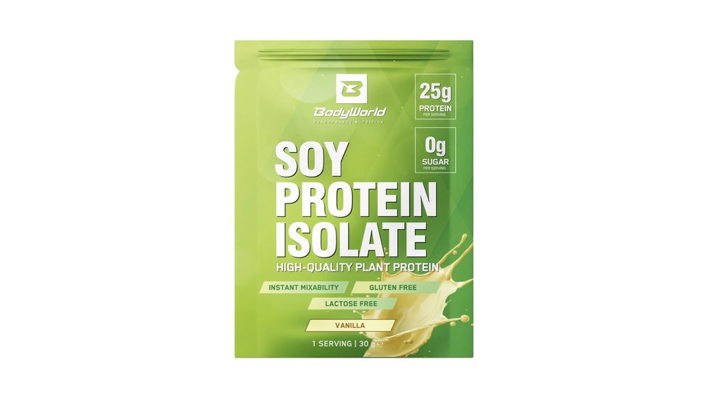 BodyWorld Soy Protein Isolate 30 g vanilka