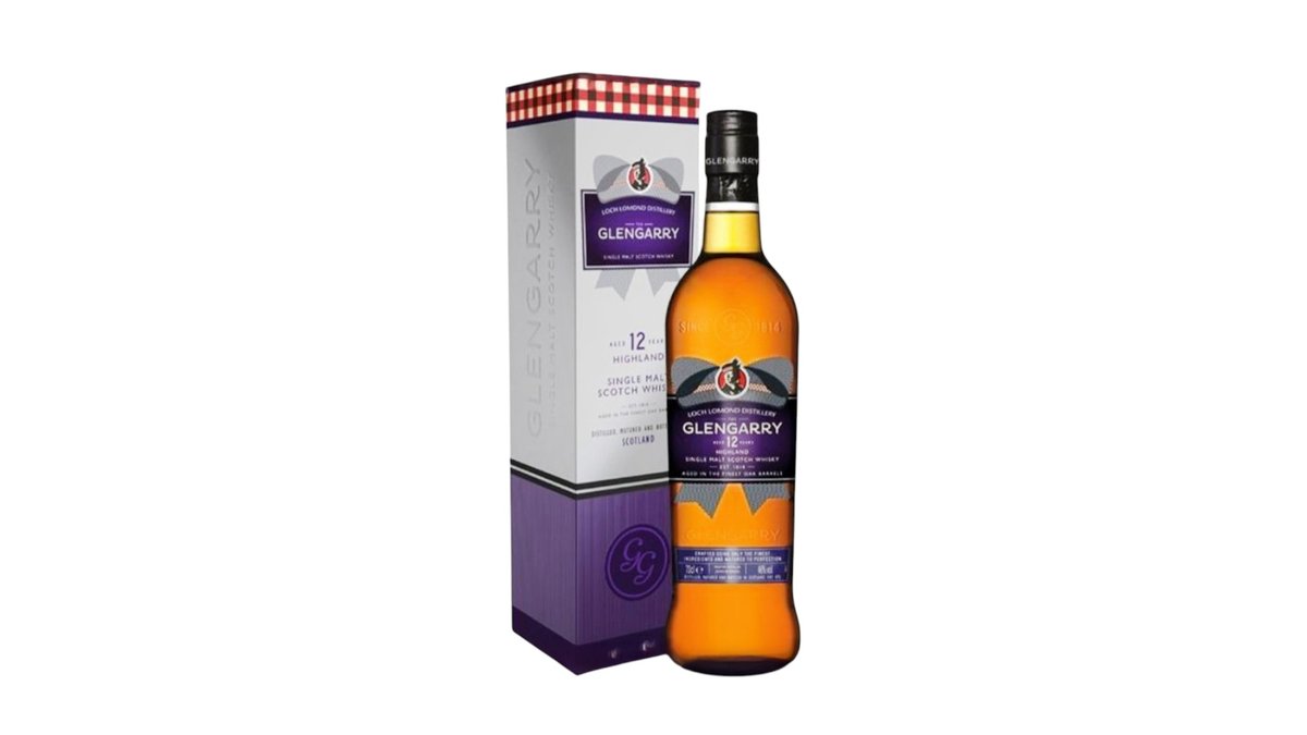 Виски glengarry single malt scotch 12 лет 46% 0,7 л сув. кор