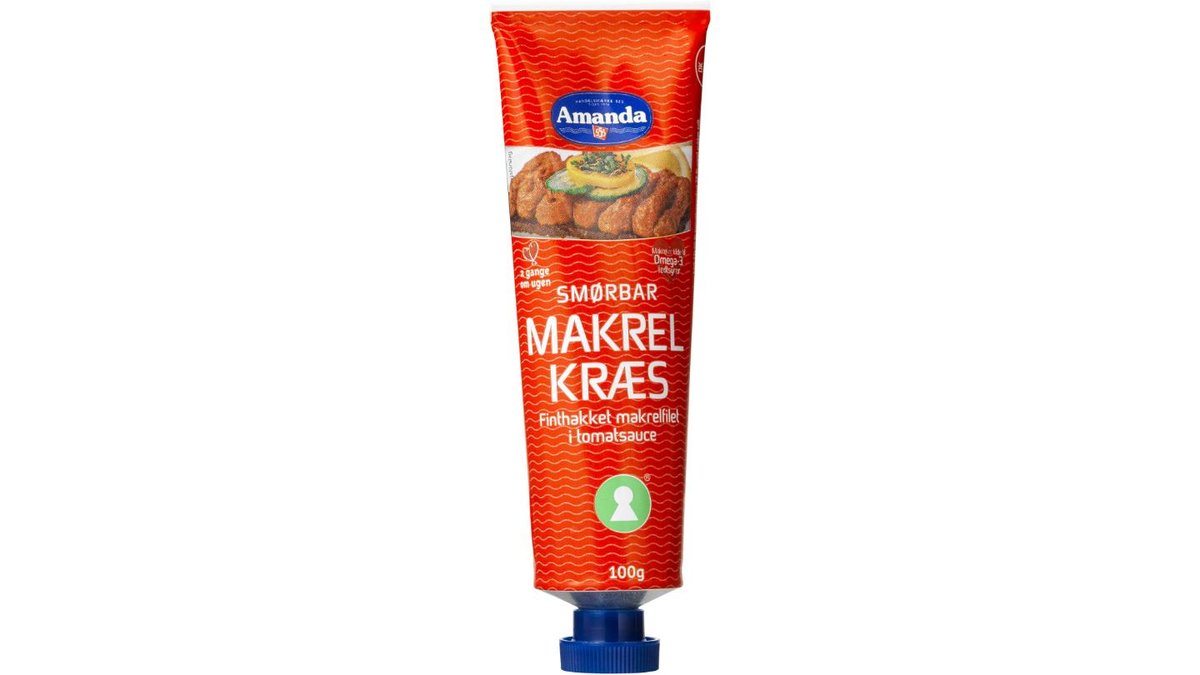 Smørbar makrelkræs MSC, Amanda
