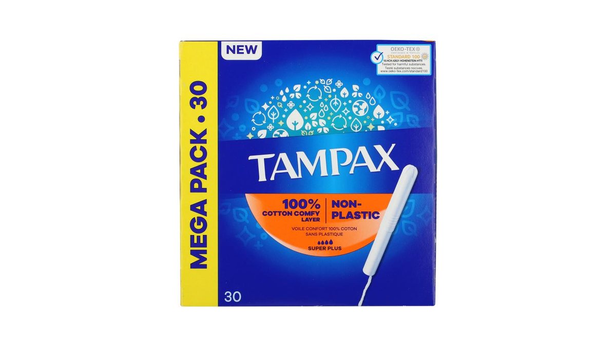 Tamponer m. Indføringshylster super plus, Tampax