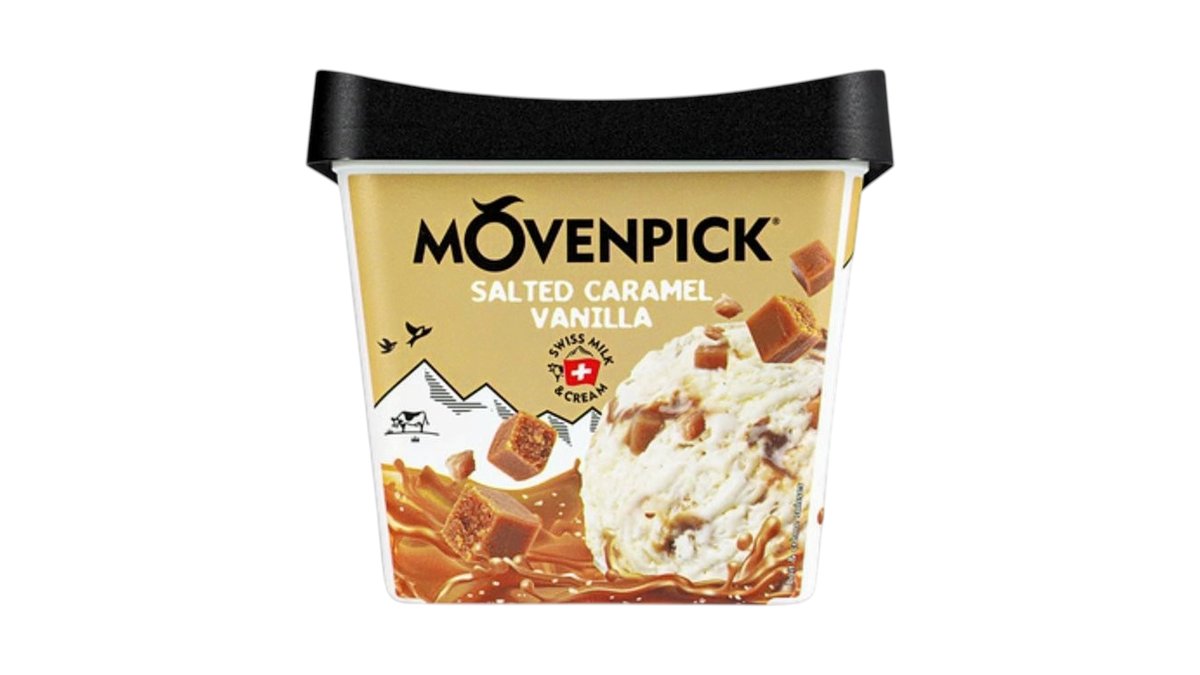 Мороженое MOVENPICK Salted Caramel Vanilla 900мл п/у