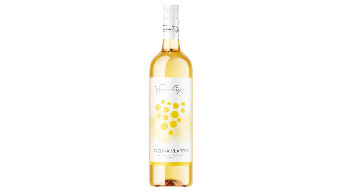 Vinum Regum Ryzlink vlašský bílé jakostní víno odrůdové suché 0,75l