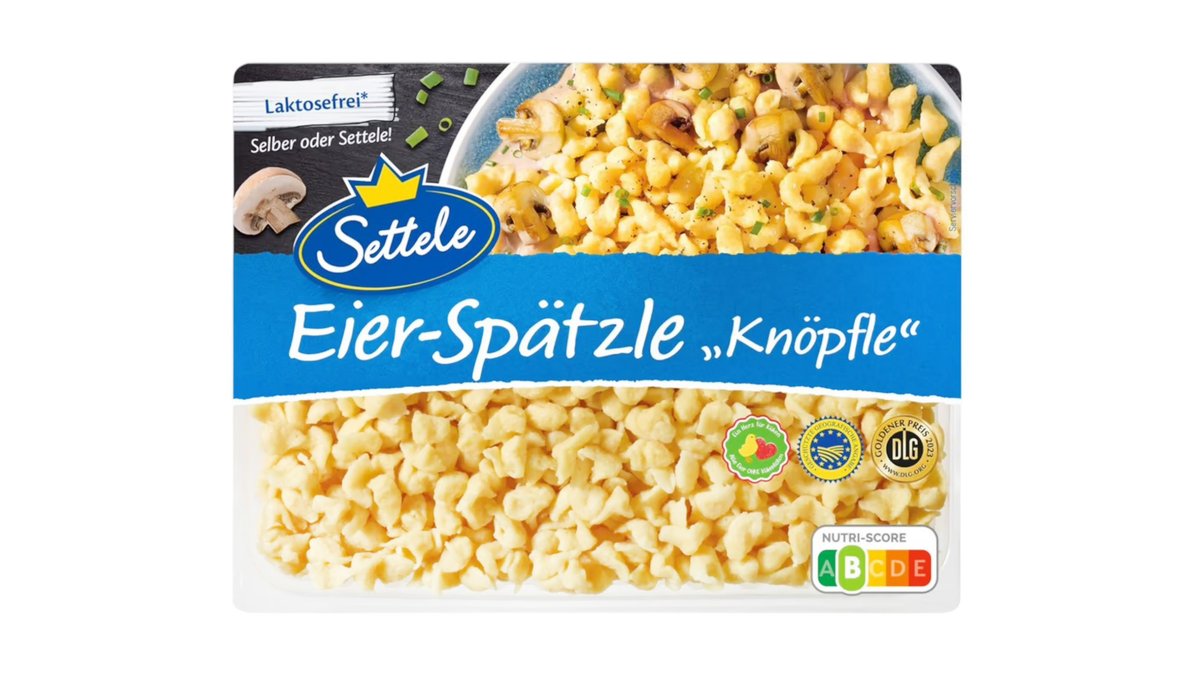 Settele Eier-Spätzle Knöpfle, 1 kg | REWE Rasic | Wolt