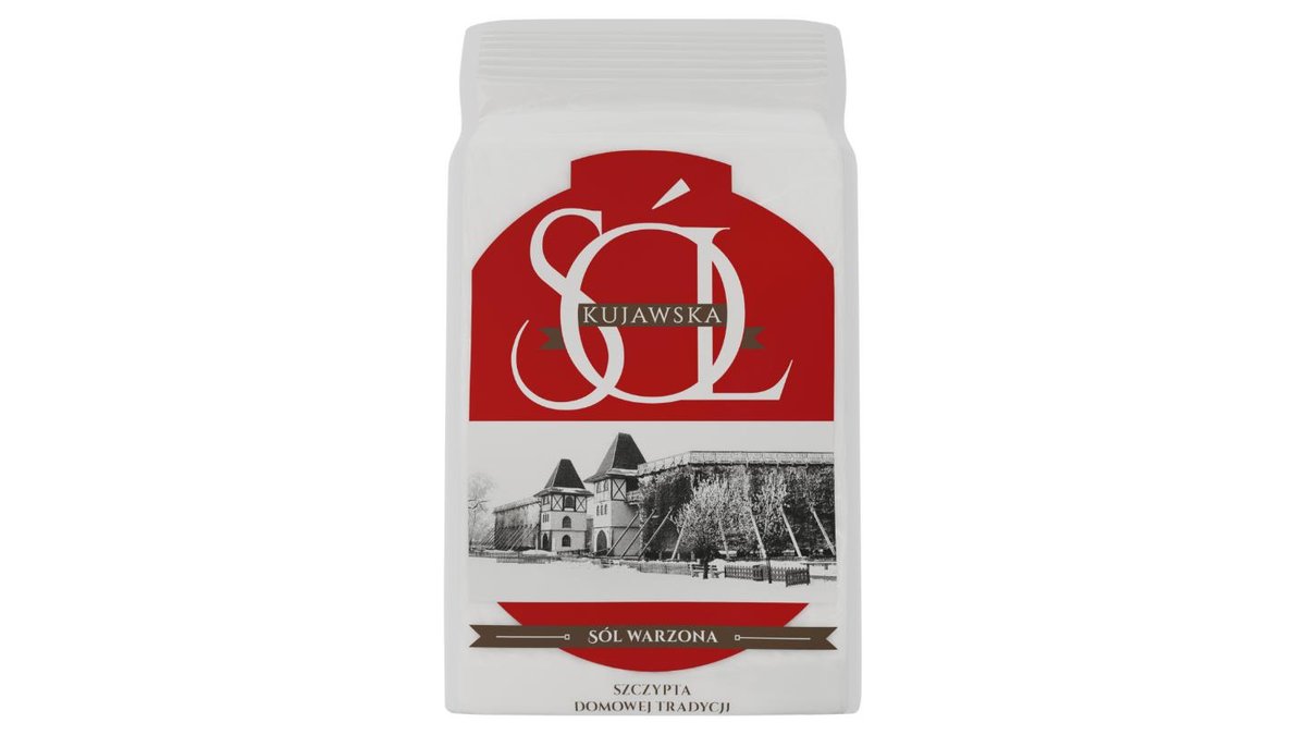 Sól kujawska warzona spożywcza jodowana 1 kg