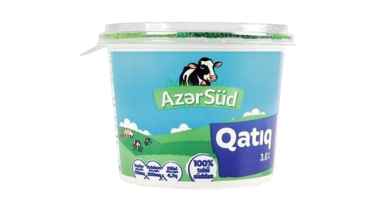 AzerSüd Homogenize Qatiq 3.6% 1.4kg