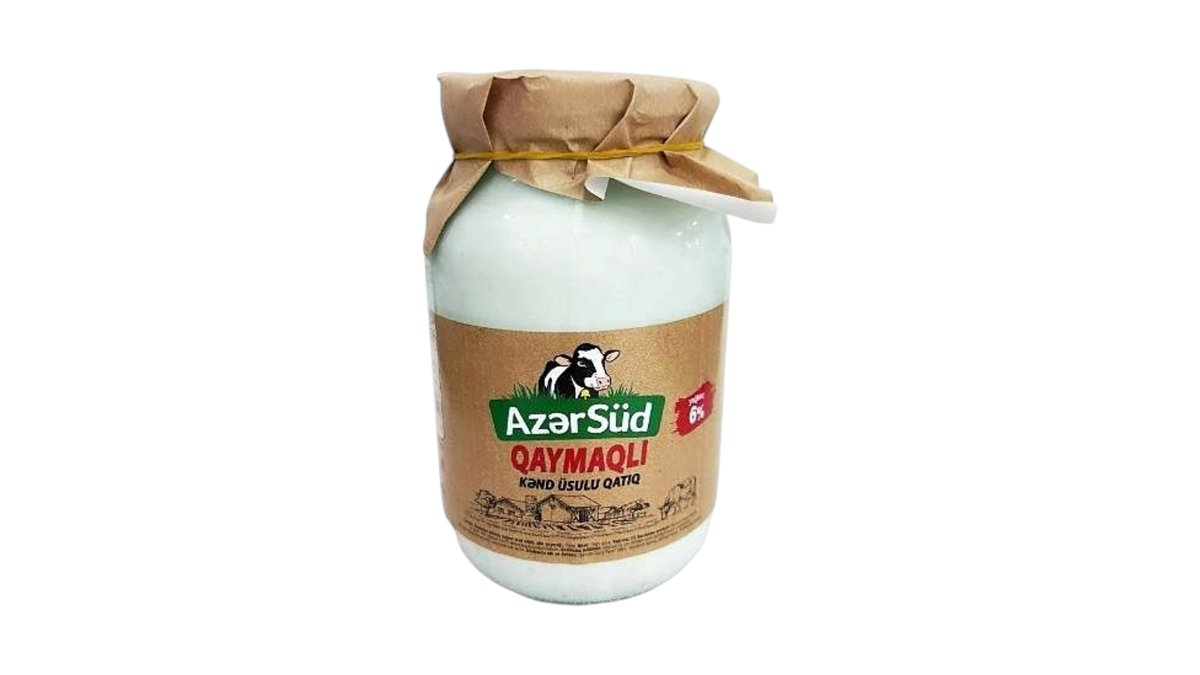 Azərsüd Kənd Qaymaqlı Qatıq 6% 1kq