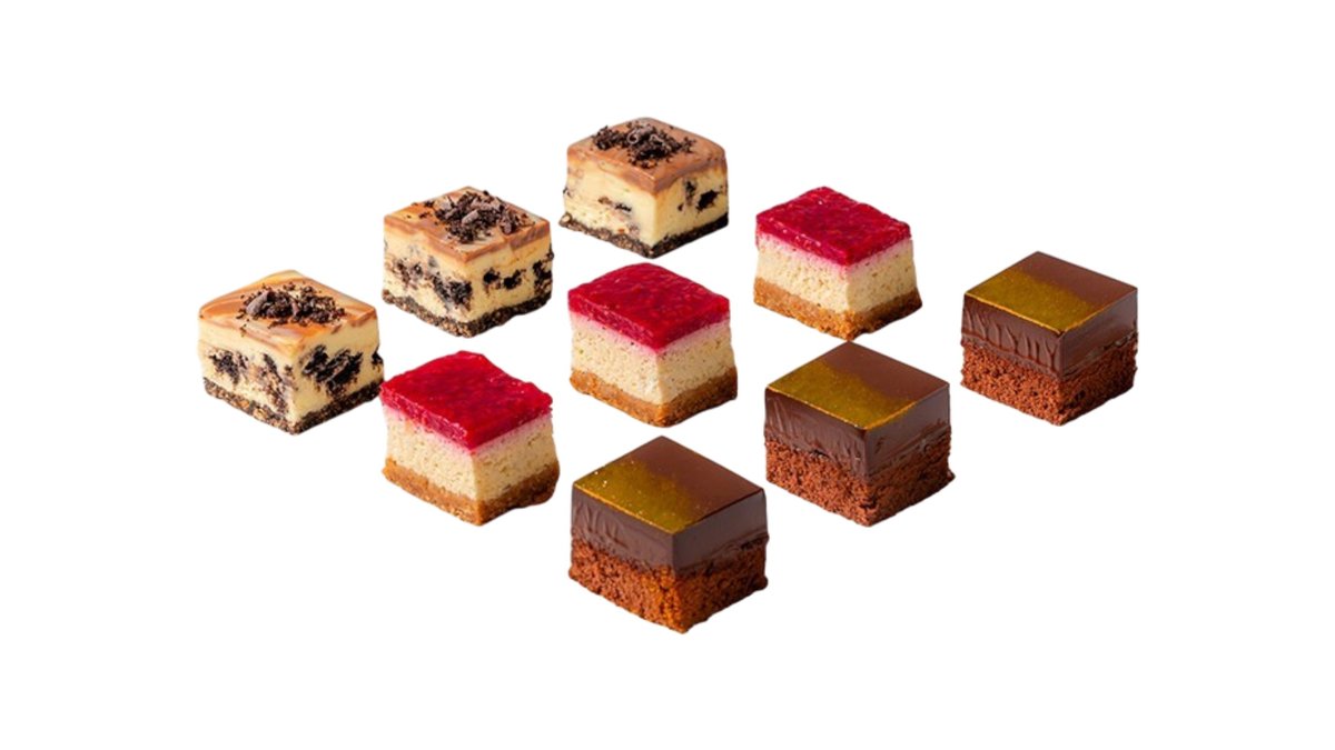 Cukrári Mini Bites Classic mix, zákusky, 12 ks, 480 g