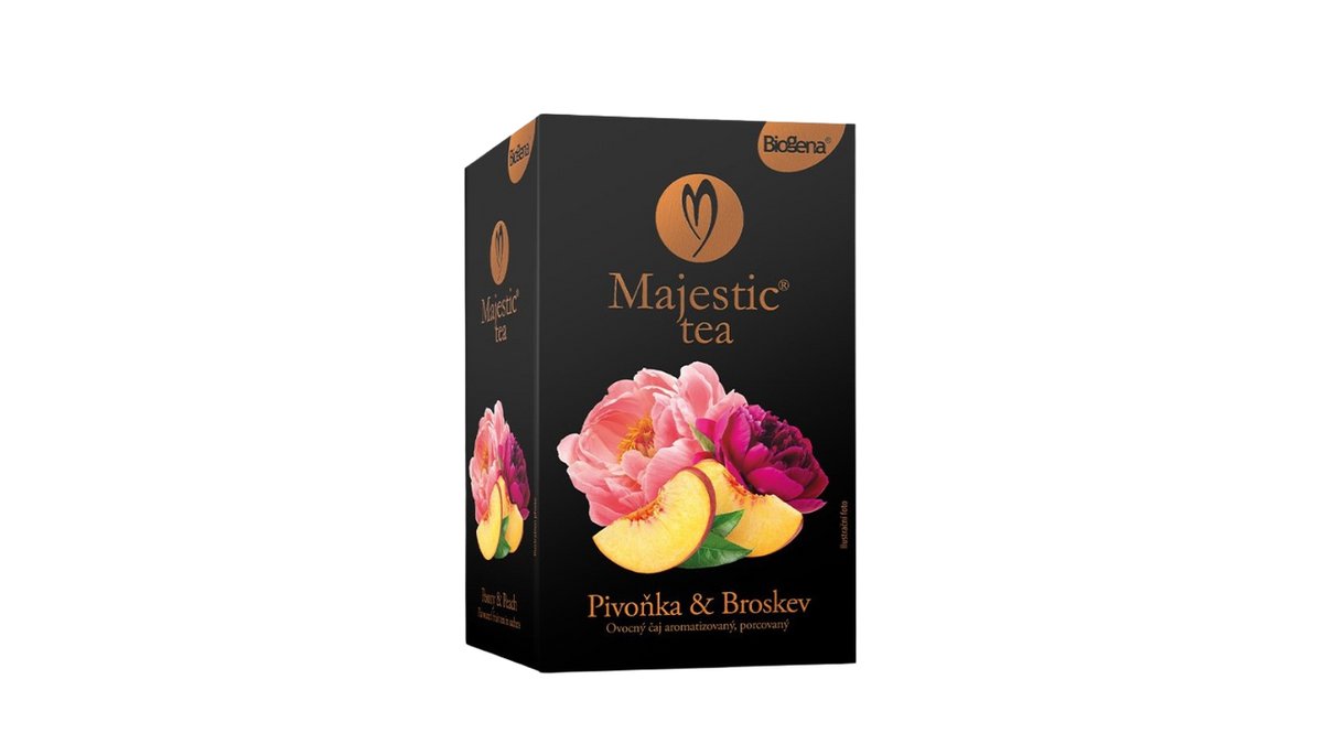 Biogena Majestic Pivoňka & Broskev 20 x 2.5 g