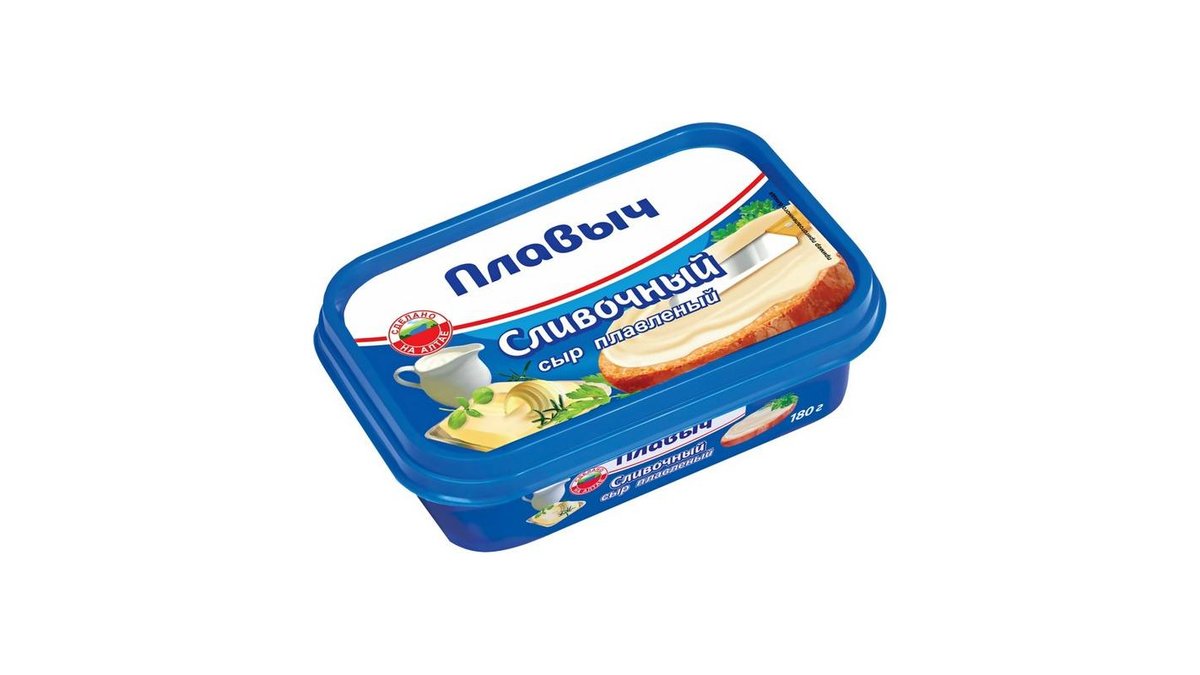 Сыр плавленый Плавыч Сливочный 180 г
