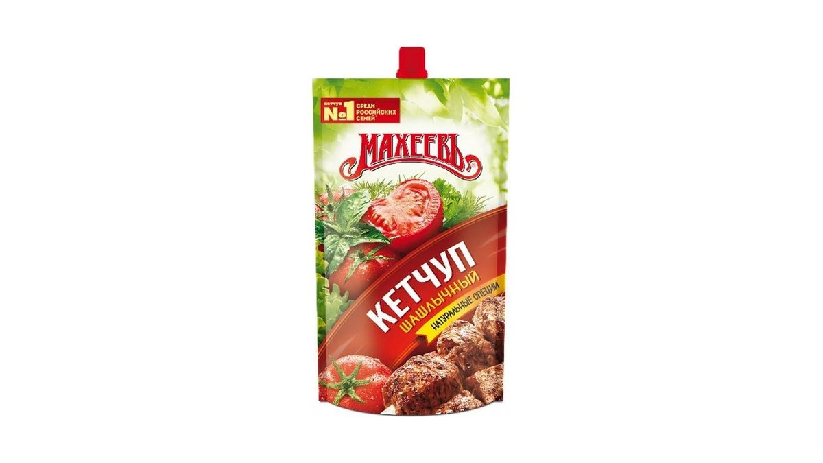 Кетчуп махеевъ шашлычный 300 г д/пак