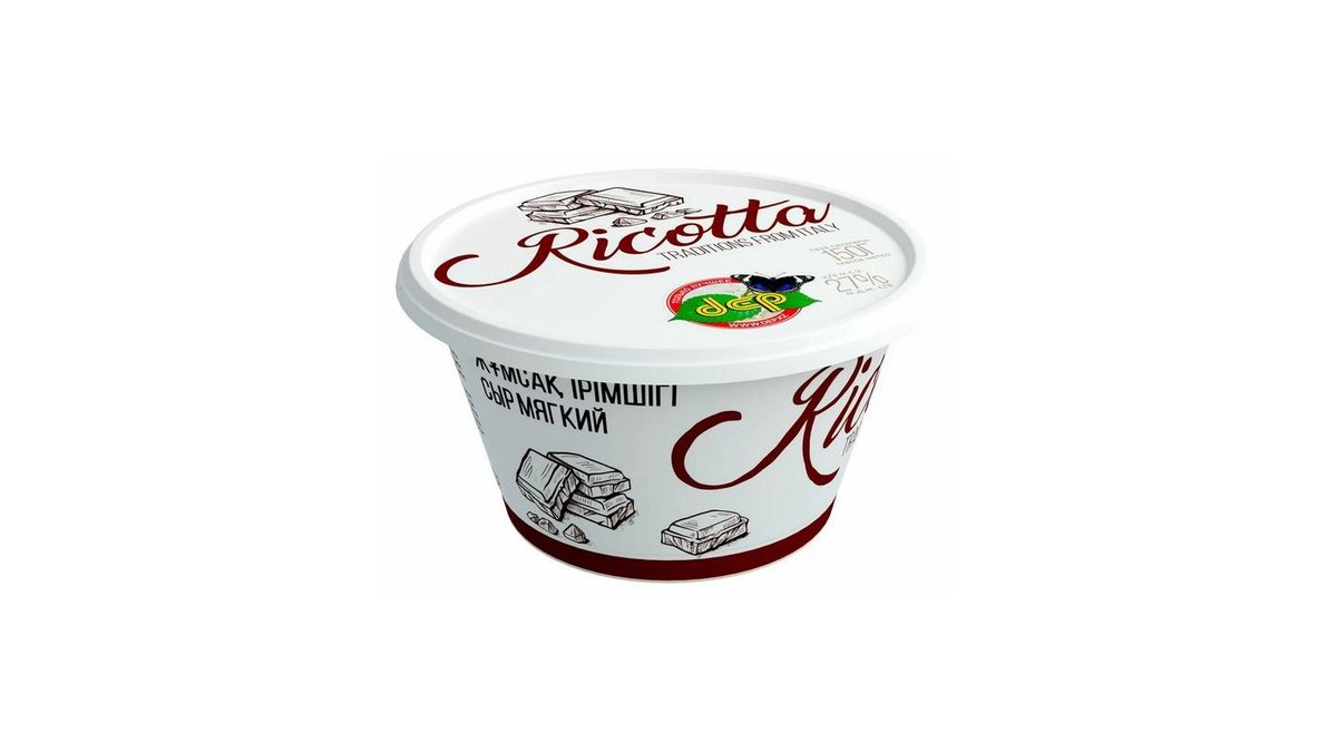 Сыр Деп Ricotta шоколадный 150 г