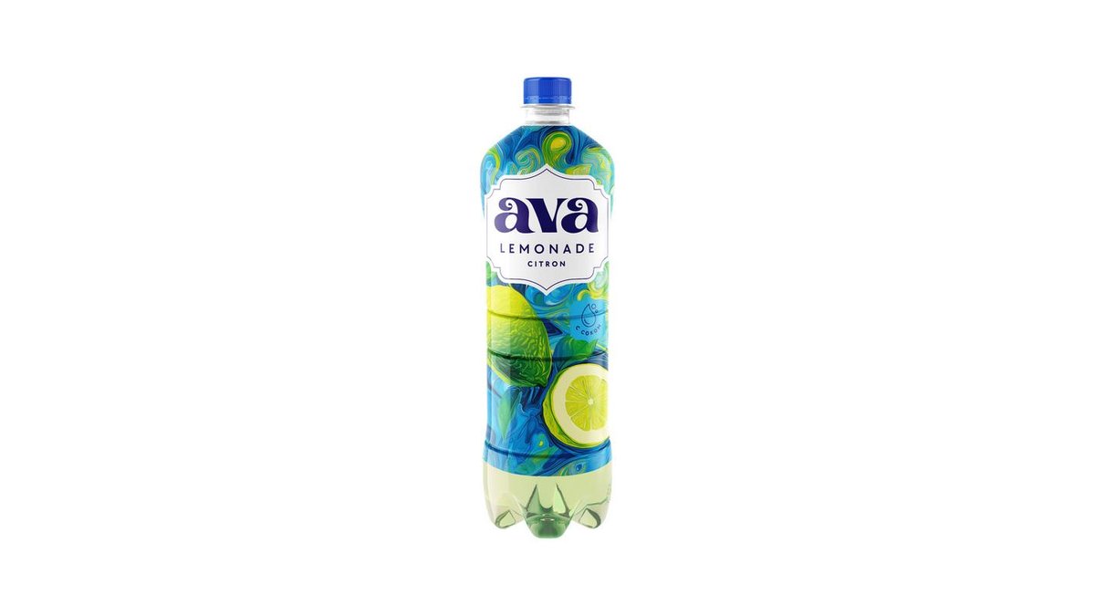 Лимонад Ava Citron газированный 1 л