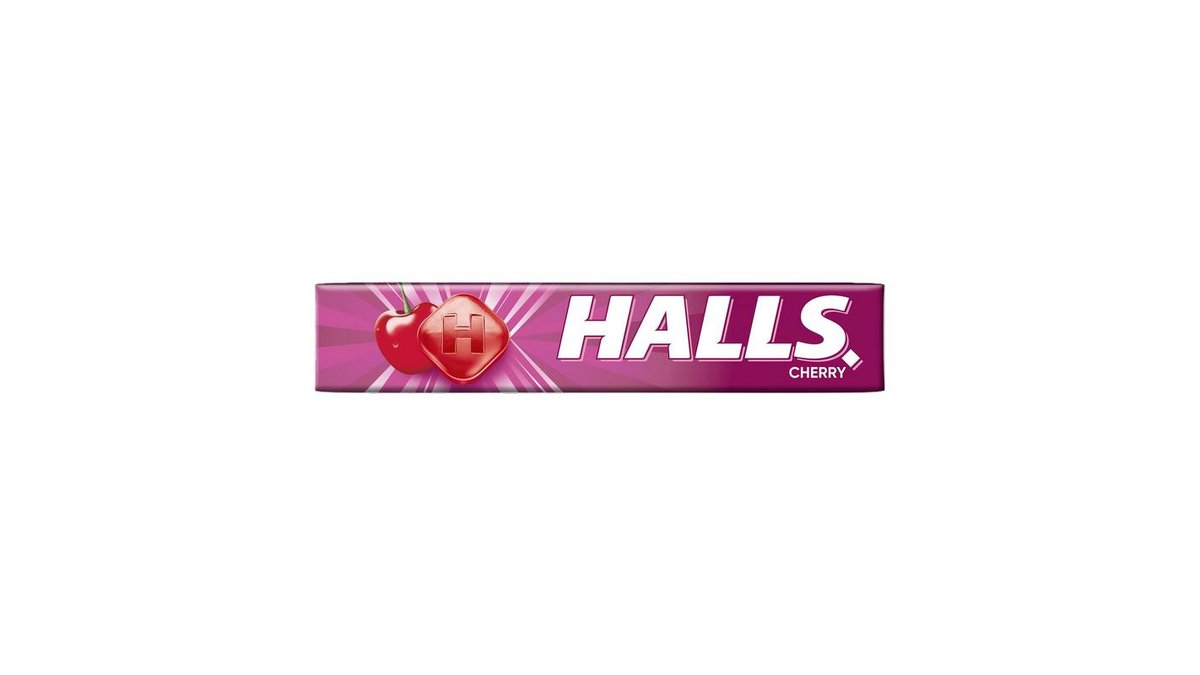 Леденцы Halls вишня 25,2 г