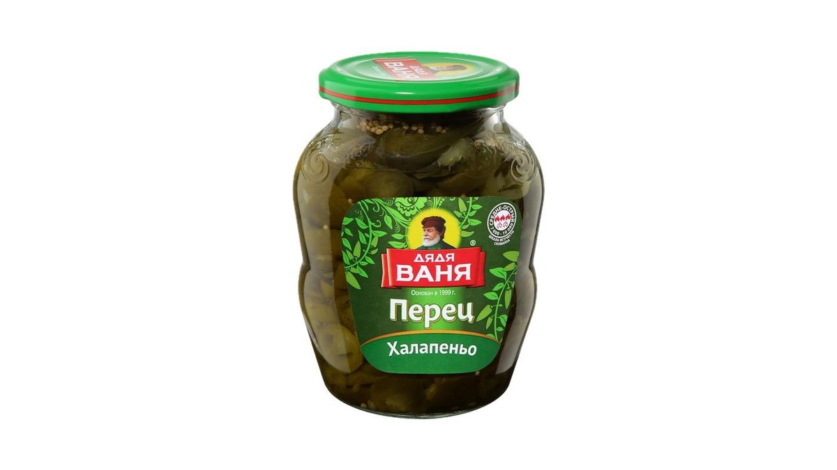 Перец Дядя Ваня халапеньо 350 г
