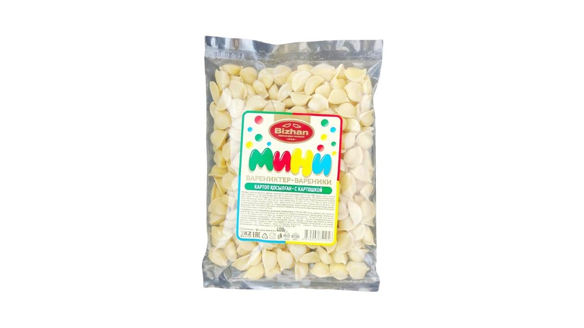 Вареники Бижан с картофелем 400 г