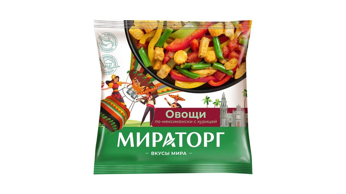 Овощи Мираторг по-мексикански 400 г