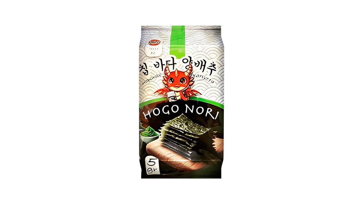 Чипсы HOGONORI Морская капуста Васаби 5г