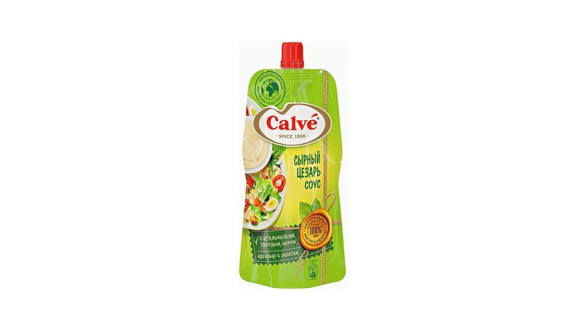 Соус Calve Сырный Цезарь 230 г