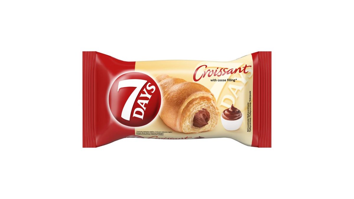 7 Days Croissant s kakaovou náplní 60g