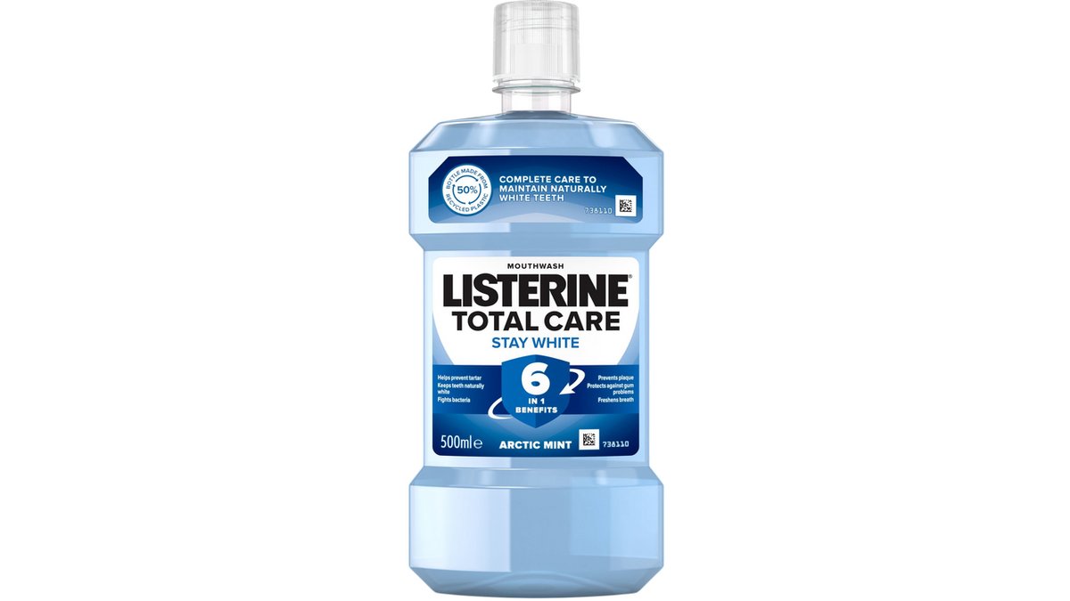 Listerine Total care Stay white 500 ml