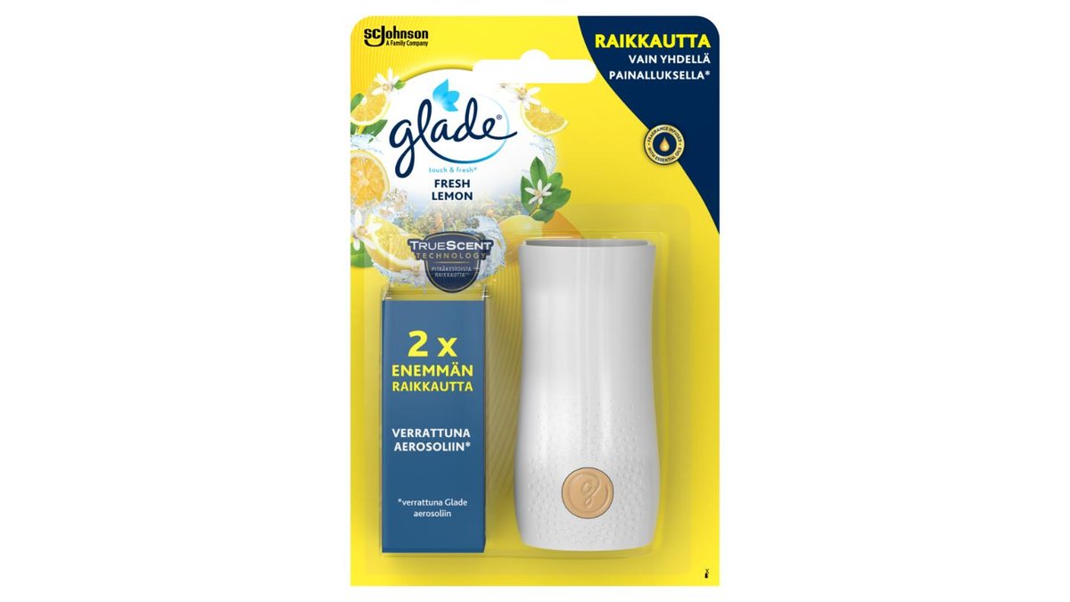Glade Touch & Fresh fresh lemon ilmanraikastin 10ml
