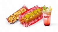 Objednať Double Cheddar Dog Menu