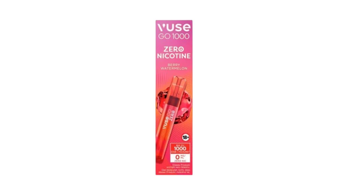 Vuse Go ZERO NICOTINE Berry Watermelon, 0mg 12,90€ | ROJ Trinkhalle