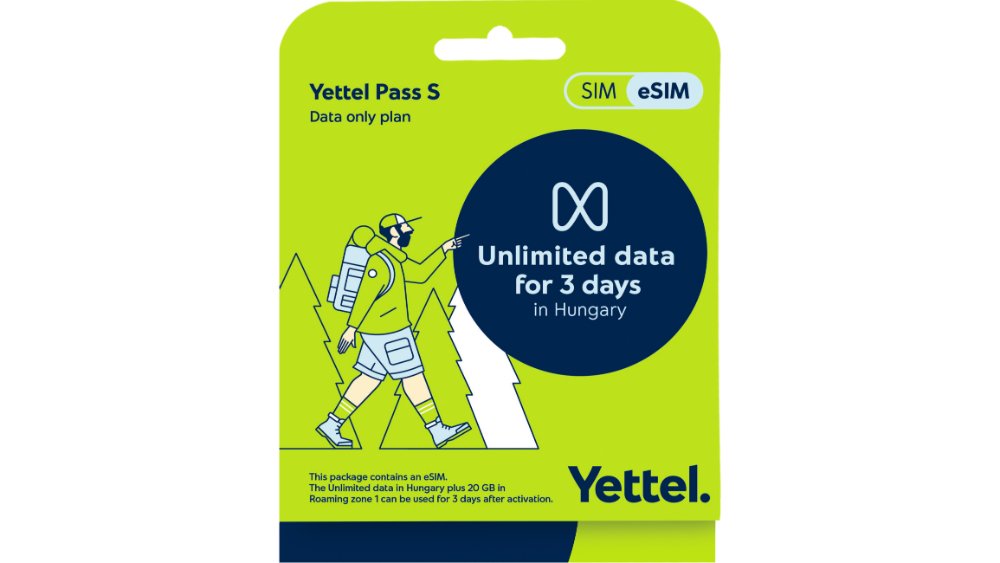 Yettel Pass S Express eSIM - Unlimited data for 3 days | Yettel ...