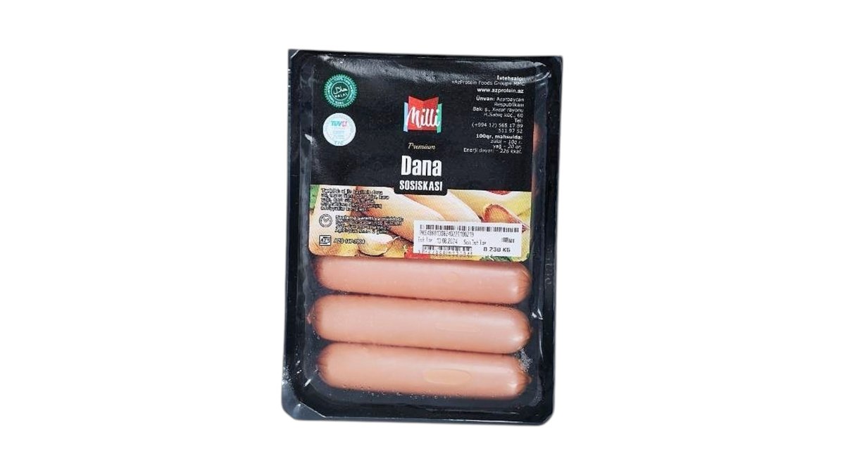 Milli Dana Sosisi 230qr