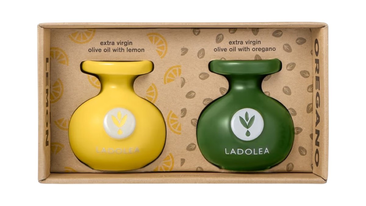 1384 - Ladolea GIFT BOX žltá a zelená 2x80ml OSLAVUJEME ŠPECIÁLNA CENA