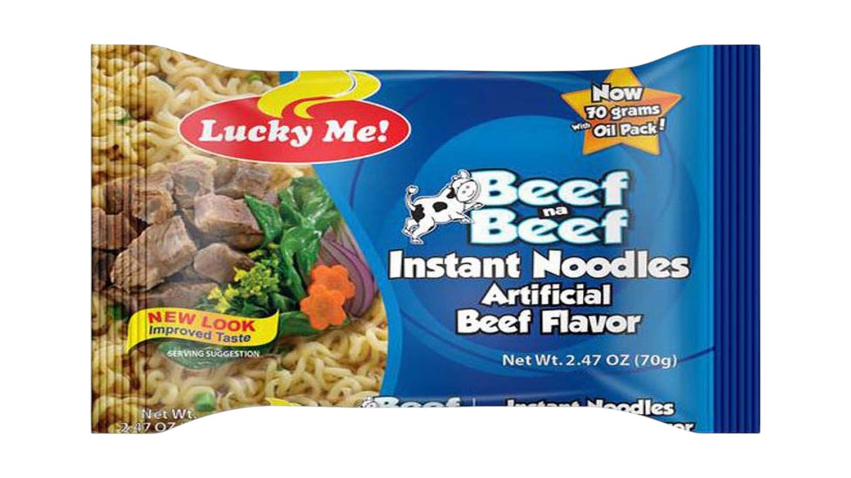 LUC Y ME  NOODLES BEEF 1PCS