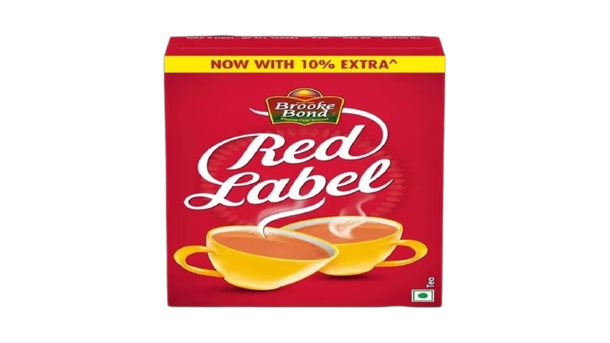 RED LEBEL  BROOKE BOND TEA