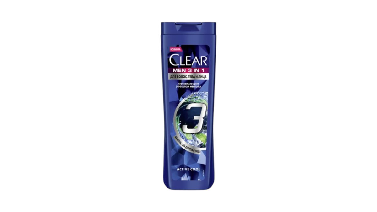 Clear Kişi Şampun 1/3 Active Cool 380ml