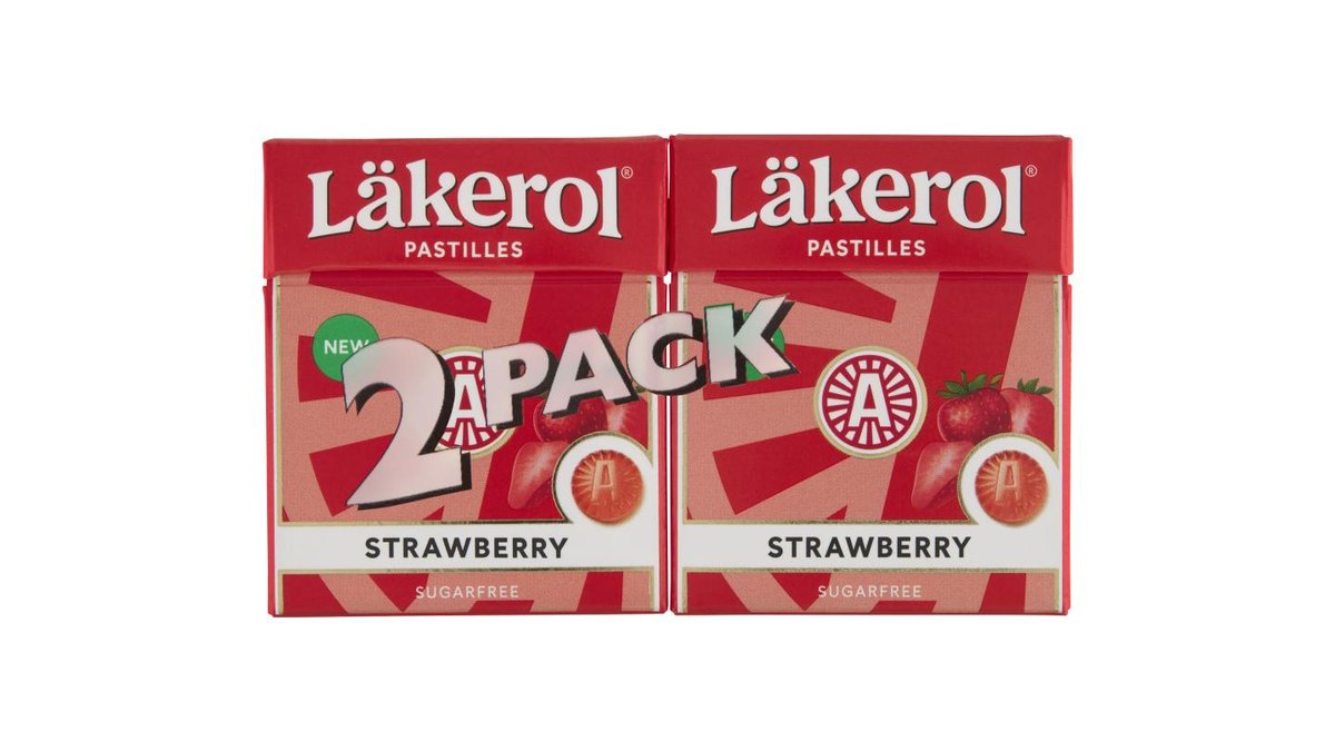 Lakrids Pastiller M. Jordbærsmag, Läkerol