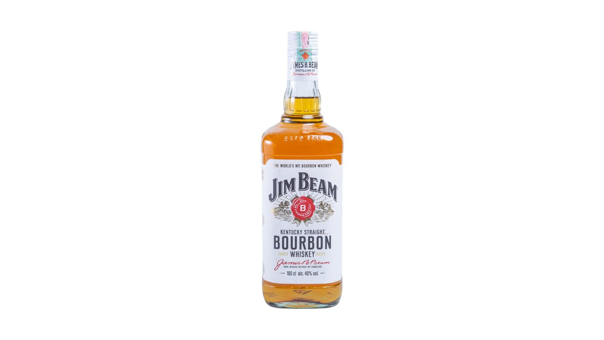 Jim Beam Bourbon Whiskey 1L