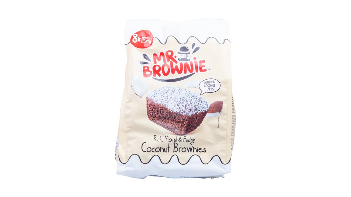 Mr.Brownie Coconut Brownies